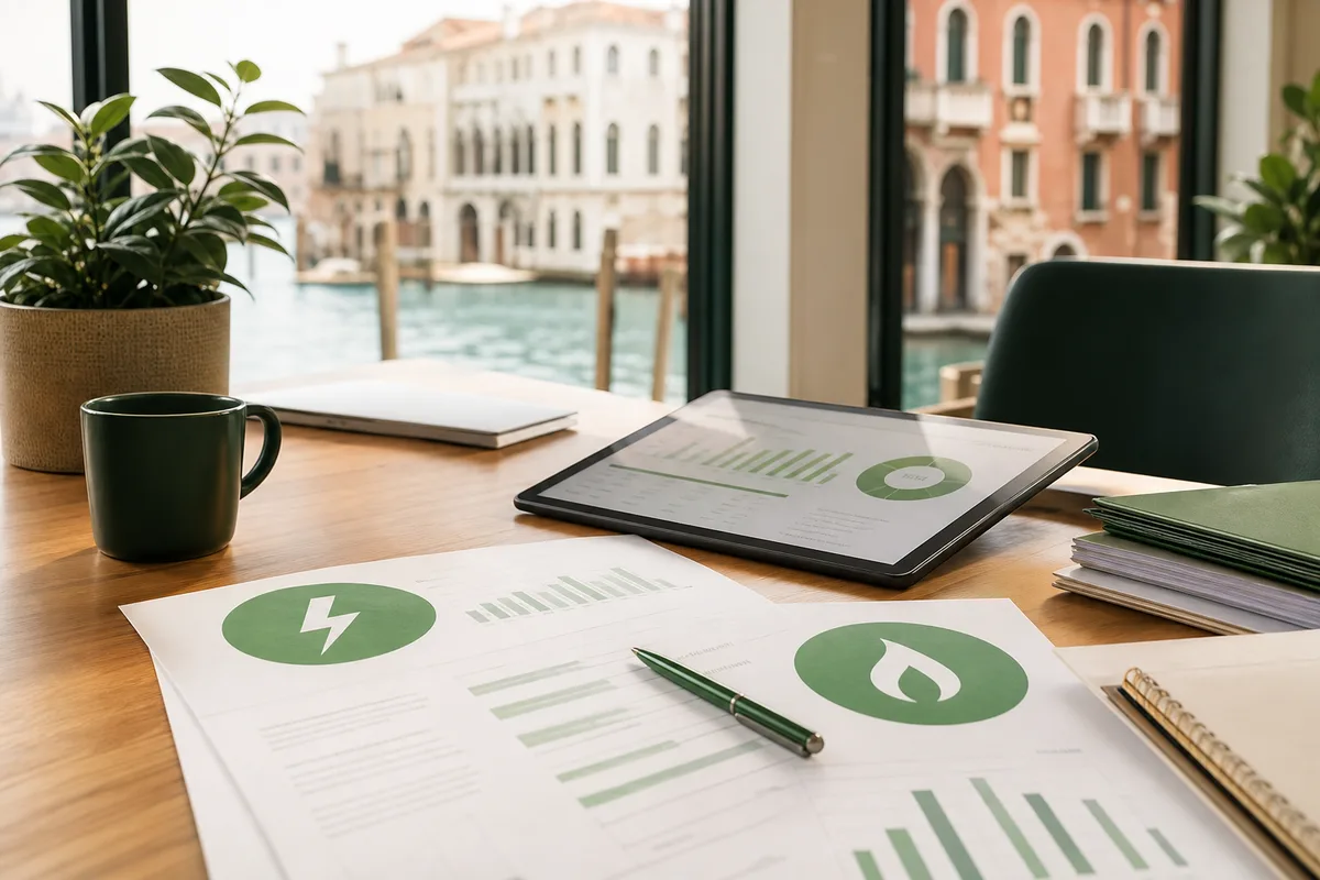 Consulente energia a Venezia per luce e gas: professionista che segue privati e aziende nella gestione delle utenze
