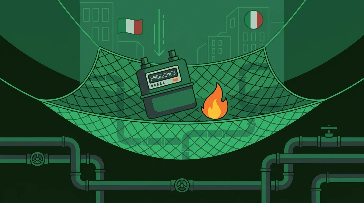 Fornitura di Ultima Istanza del gas (FUI): quando scatta il servizio di continuità e come uscirne tornando sul mercato libero